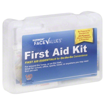 Harmon Face Values First Aid Kit 140Pc