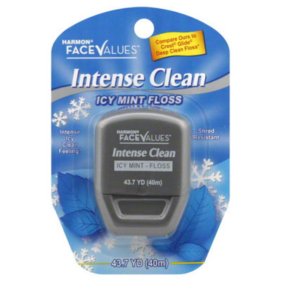 Harmon Face Values: Harmon Face Values Intense Clean Icy Mint Floss 43.7 Yards
