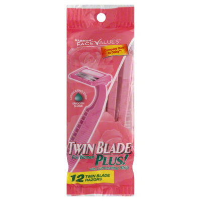 Harmon Face Values: Harmon Face Values Lady Twin Disposable Razor 12 Count