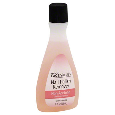Harmon Face Values Nail Polish Remover Non-Acetone 2oz