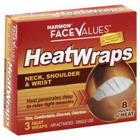 Harmon Face Values Neck and Shoulder Heat Wrap 3 count