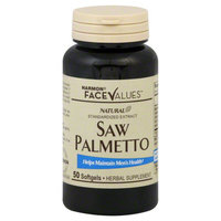Harmon Face Values: Harmon Face Values Standard Saw Palmetto 50 Capsules