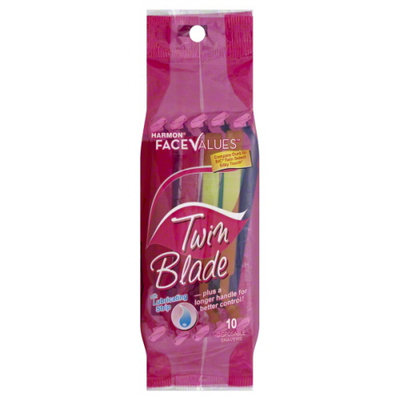 Harmon Face Values Women Gentletouch Disposable Razor 10 count