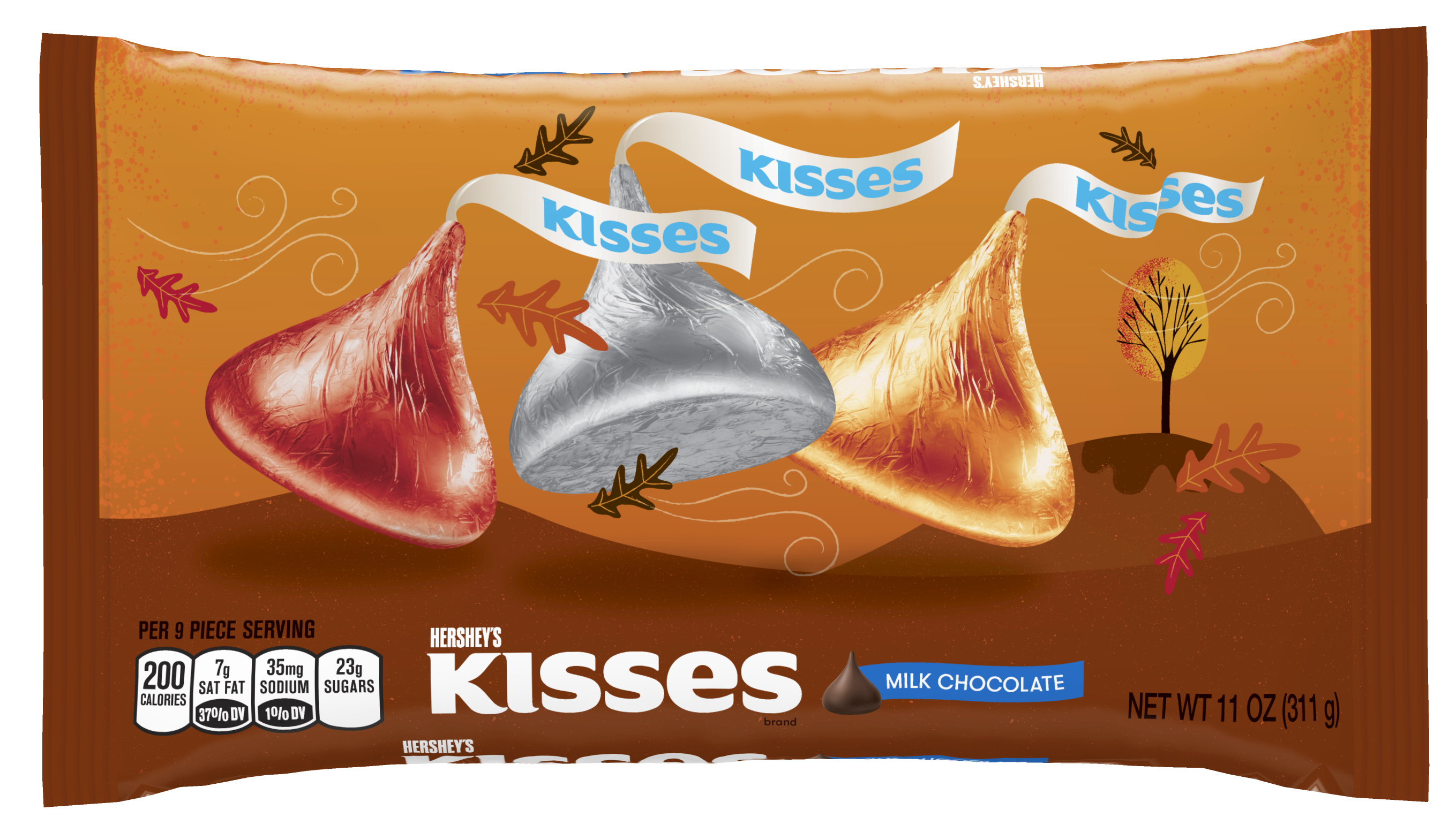 Hershey's Kisses Fall Harvest Milk Chocolate