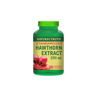 Piping Rock Hawthorn Extract 250mg 180 Capsules