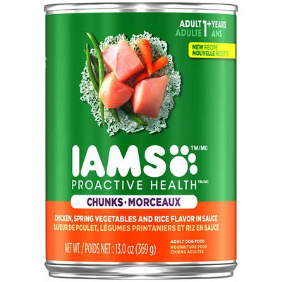 Iams™ Proactive Health™ With Chicken, Spring Vegetables and Rice Flavor in Sauce Chunks in Gravy Dog Food