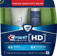 Crest Pro-health HD Daily Two-step Toothpaste System Set