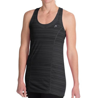 Head Line Mesh Tank Top - Semi Sheer (For Women)