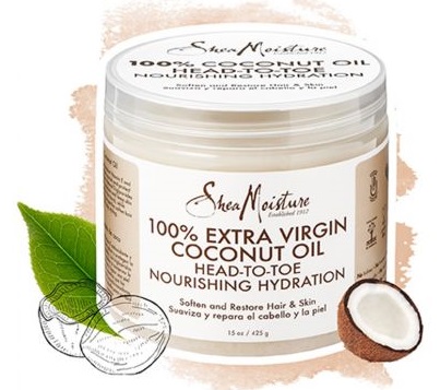 SheaMoisture 100% Extra Virgin Coconut Oil Head To Toe Nourishing Hydration
