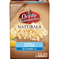 Orville Redenbacher's Natural Simply Salted Microwaveable Popcorn