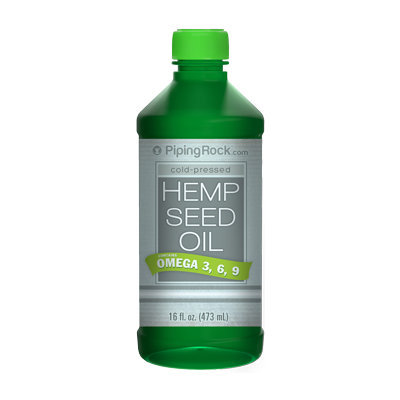 Piping Rock Hemp Seed Oil Cold Pressed 16 Fl Oz Liquid