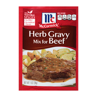 McCormick® Herb Gravy Mix For Beef