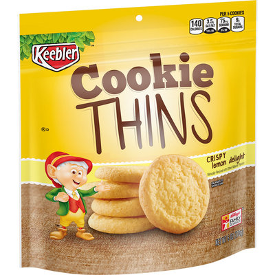 Keebler Cookie Thins Crispy Lemon Delight