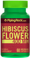 Piping Rock Hibiscus Flower 400 mg 60 Capsules