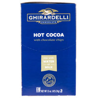 Ghirardelli Premium Hot Cocoa with Chocolate Chips (Water or Milk Soluble)