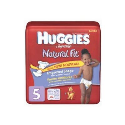 Huggies® Supreme Natural Fit Improved Shape Diapers