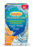 Emergen-C Hydration+ Electrolyte Replenishment & Glucosamine Orange Spritz