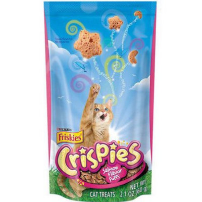 Friskies® Crispies Salmon Flavor Puff Cat Treats