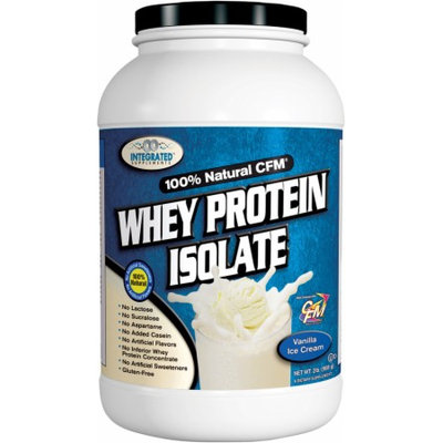 Integrated Supplements, CFM Whey Protein Isolate Vanilla Ice Cream 2 lbs