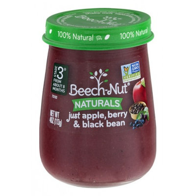 Beech-Nut® Stage 3 Just Apple, Berry & Black Bean