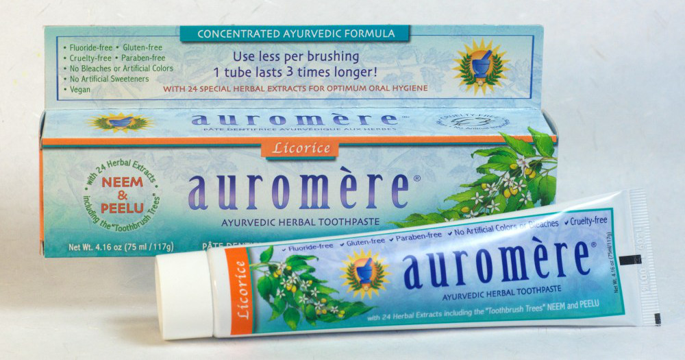 Auromere Ayurvedic Licorice Toothpaste