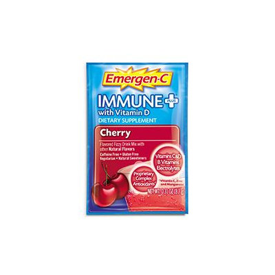 Emergen-C immune+ with Vitamin D Cherry
