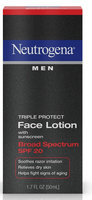 Neutrogena® Men Triple Protect Face Lotion Broad Spectrum SPF 20