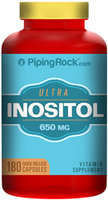 Piping Rock Inositol 650mg 180 Capsules
