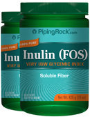 Piping Rock Inulin Prebiotic FOS Powder 2 Bottles x 15 oz (425 grams)