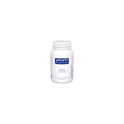 Pure Encapsulations Iodine and Tyrosine 120 vcaps