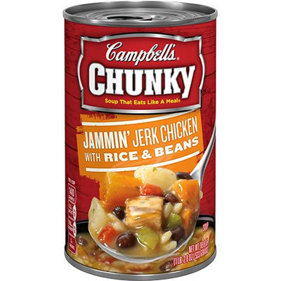 Campbells Campbell's Chunky Jammin' Jerk Chicken with Rice & Beans Soup