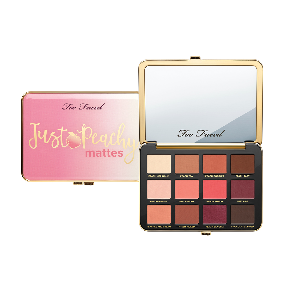 Too Faced Just Peachy Velvet Matte Eyeshadow Palette