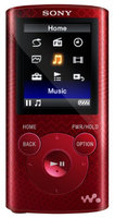 Sony 8GB Red Walkman MP3 Player - NWZE384RED