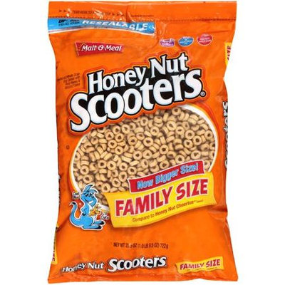 Malt-o-meal Malt O Meal: Cereal Honey Nut Scooters Family Size, 25.5 Oz