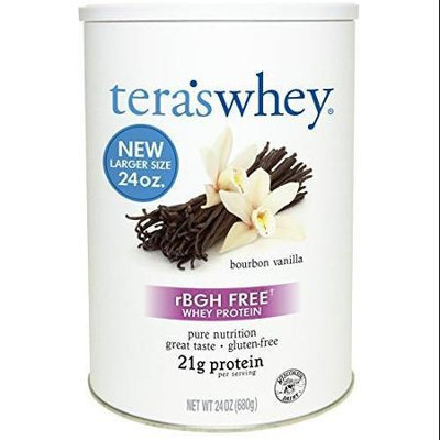 Teras Whey Tera's Whey rBGH Free Whey Protein Bourbon Vanilla 24 oz