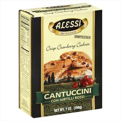 Alessi 7 oz. Cantuccini Crisp Cranberry Cookies Case Of 12