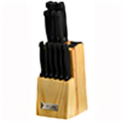 Pure Life By Ragalta Pure Life 13pc. Cutlery Set - Black, Black