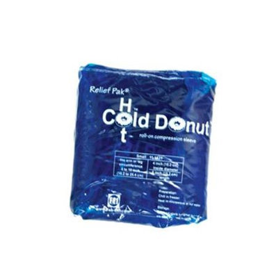 Fabrication Enterprises 11-1531 Relief Pak Cold N Hot Donut Compression Sleeve Small