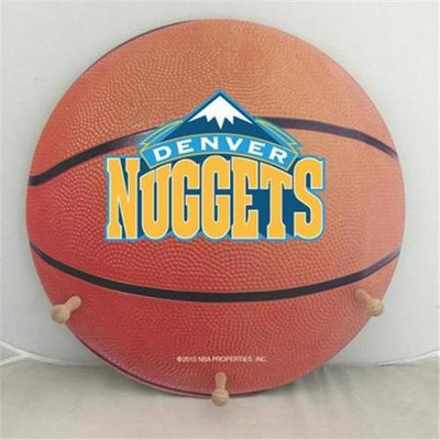 Coopersburg Sports CRN-NG NBA Sports Licensed Team Pennant Coat Rack - Denver Nuggets