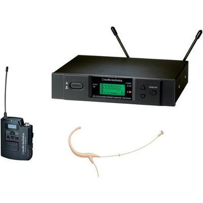 Audio-Technica 2000 Series Wireless Headworn Microphone System / D Band Black D-Band