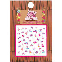 Piggy Paint - 3-D Nail Art Princess - 1 Sheets