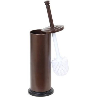 Home Basics Bronze Toilet Brush with Holder