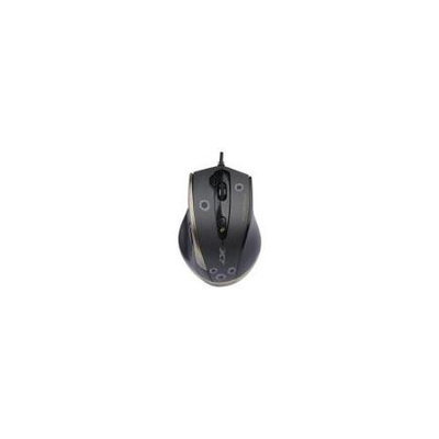 A4Tech F3 Patented V-Track Super-Precision 3000 dpi/1 MS 7-Button 5-Macros Mode Gaming Mouse (Black)