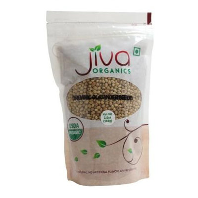 Jiva Organics Coriander Seeds 3.5 oz