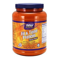 Fit & Tone Protein - Mocha Flavor Now Foods 1.8 lb Powder