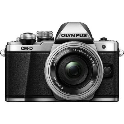 Olympus OM-D E-M10 Mark II Camera with 14-42mm Lens, Black