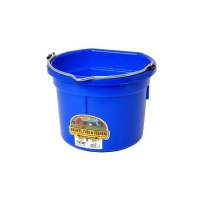 Miller Flatback Plastic Bucket Blue 8 Quart - P8FBBLUEA