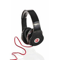 iBoost HP2206BK Stereo Foldable Headphones With Deep Heavy Bass Black