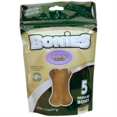 Pet Health Solutions MFR BACKORDER 1-24-14 - BONIES Natural Calming Multi-Pack REGULAR (5 Bones / 11.15 oz)