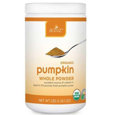 Activz - Organic Pumpkin Whole Powder - 8.1 oz.